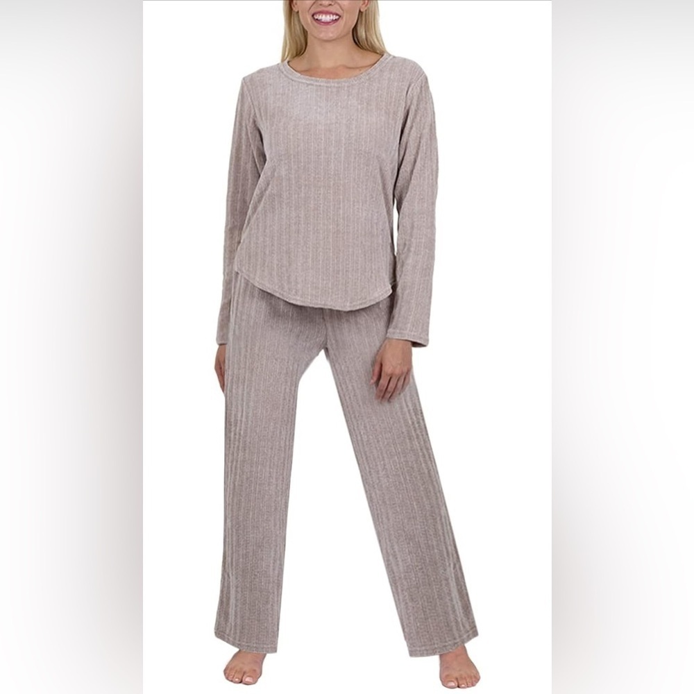 NWT- Jo & Bette Chenille Pajama Pants Set COLOR: Moonlight SIZE: Various